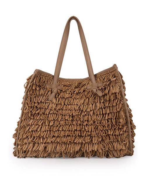 Borsa Marcella in rafia Naturale GIANNI CHIARINI | BS 10680 SUMCRAZYNATURALE